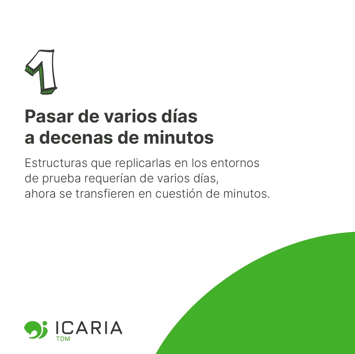 reducir los tiempos de entrega