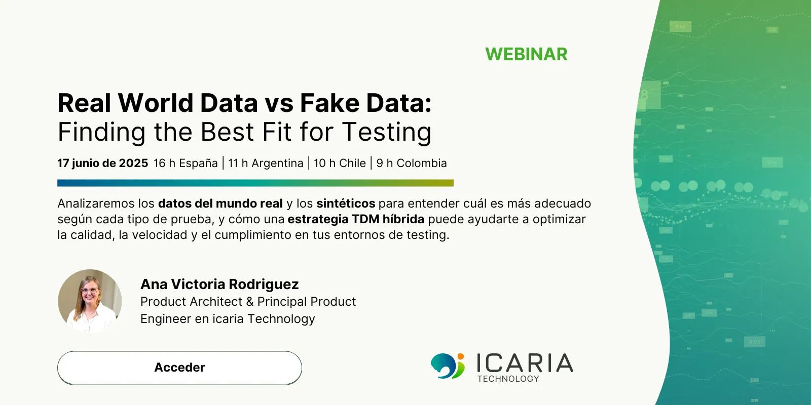 Real World Data vs Fake Data: Cómo elegir la estrategia adecuada para un testing efectivo