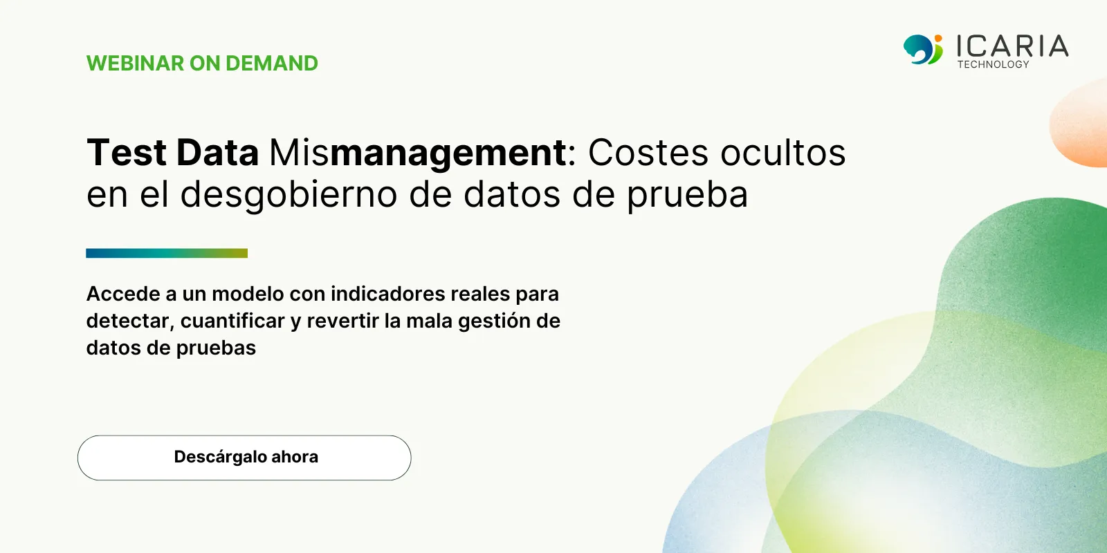 Test data mismanagement datos de prueba
