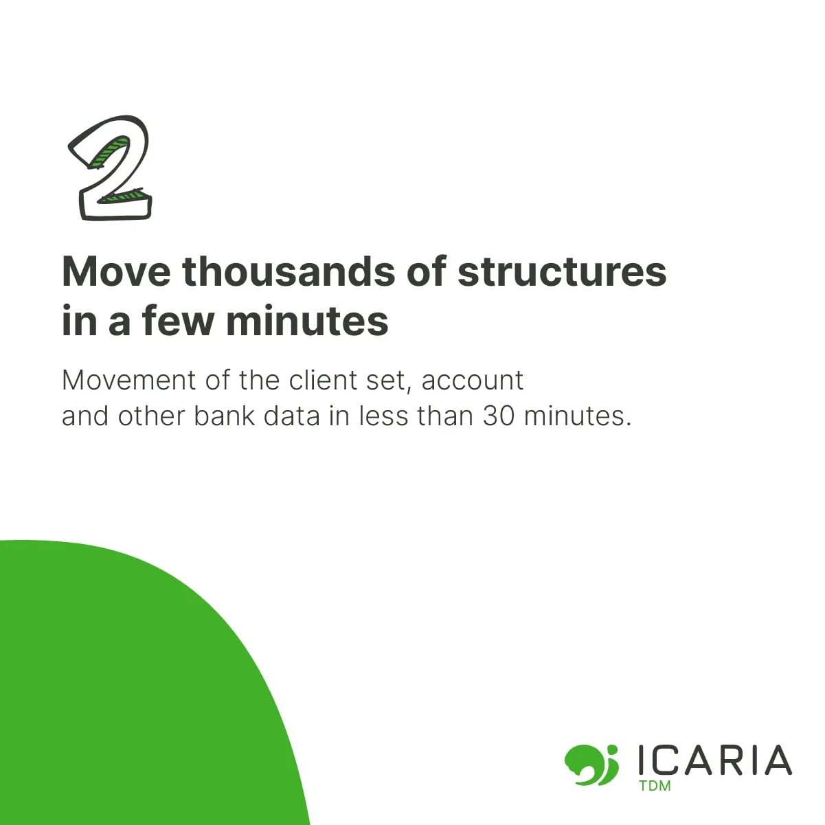Thousands of structures in a few minutes